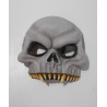 Demi-masque tête de mort
