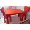 Table mammut  + 2 Chaises