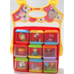 Peek a blocks circus-Fisher price