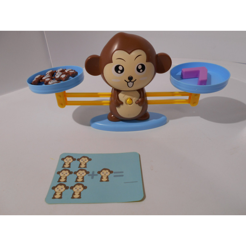 Queta - Jeu De Singe Balance Montessori - 60 Pièces Pour Apprendre Les Maths En S'amusant (dès 5 Ans) - 9