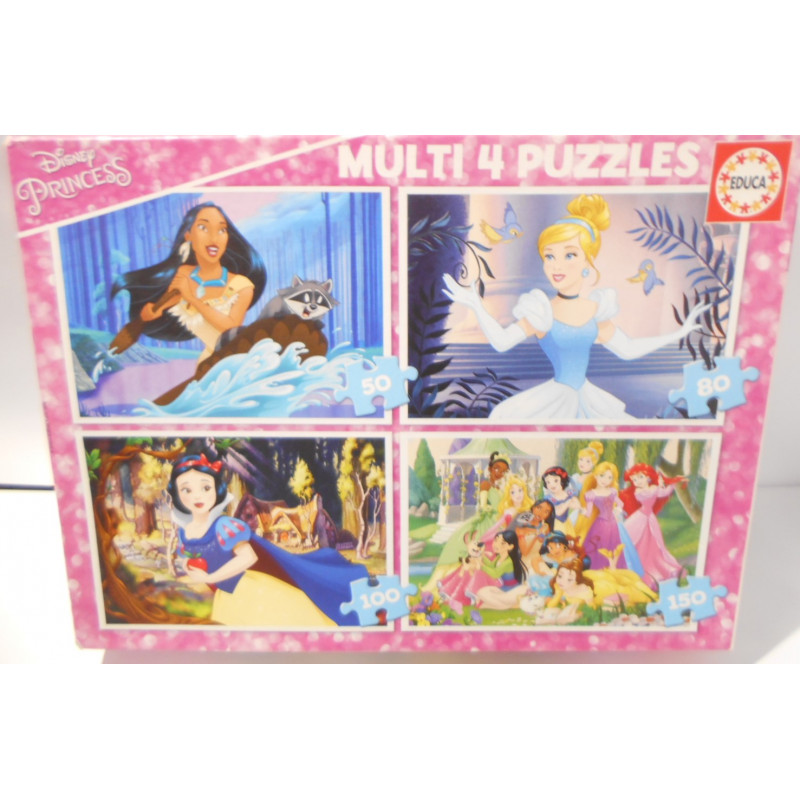 Multi puzzle Disney princess-Educa