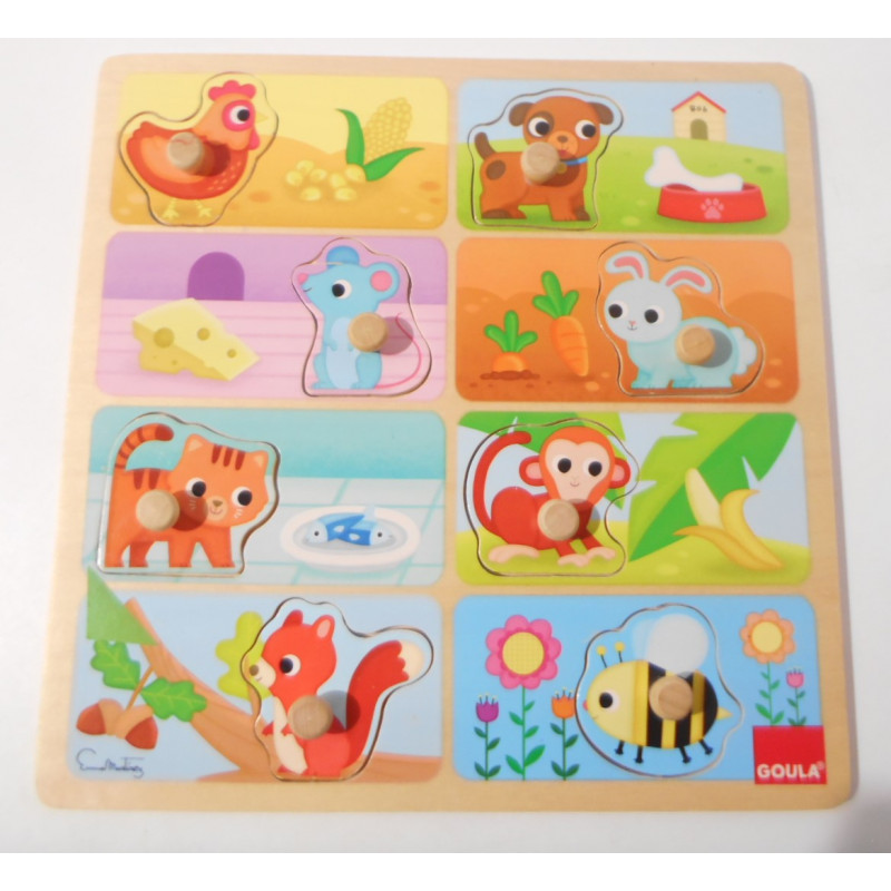 Puzzle en bois Goula