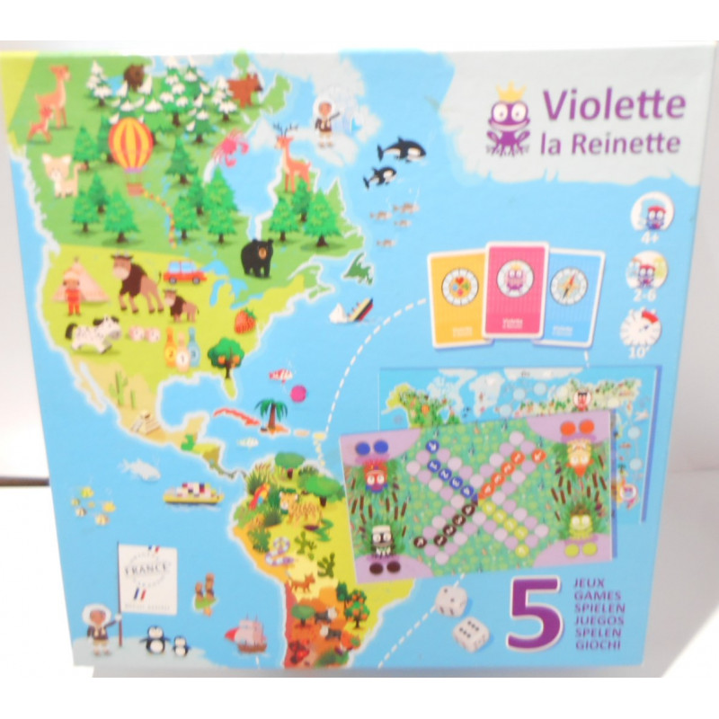 5 jeux Violette la Reinette