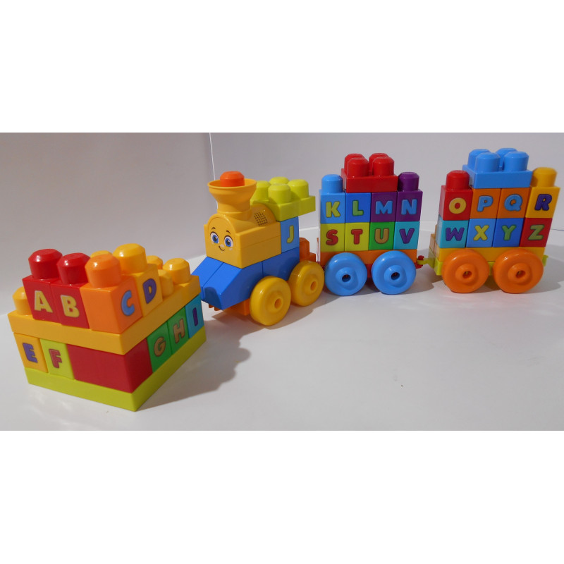 Train musical alphabet - Mega Bloks