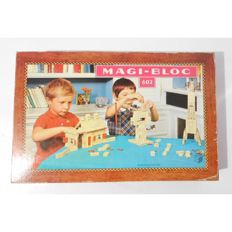 Jeu de construction en bois - Magi-Bloc 602 -