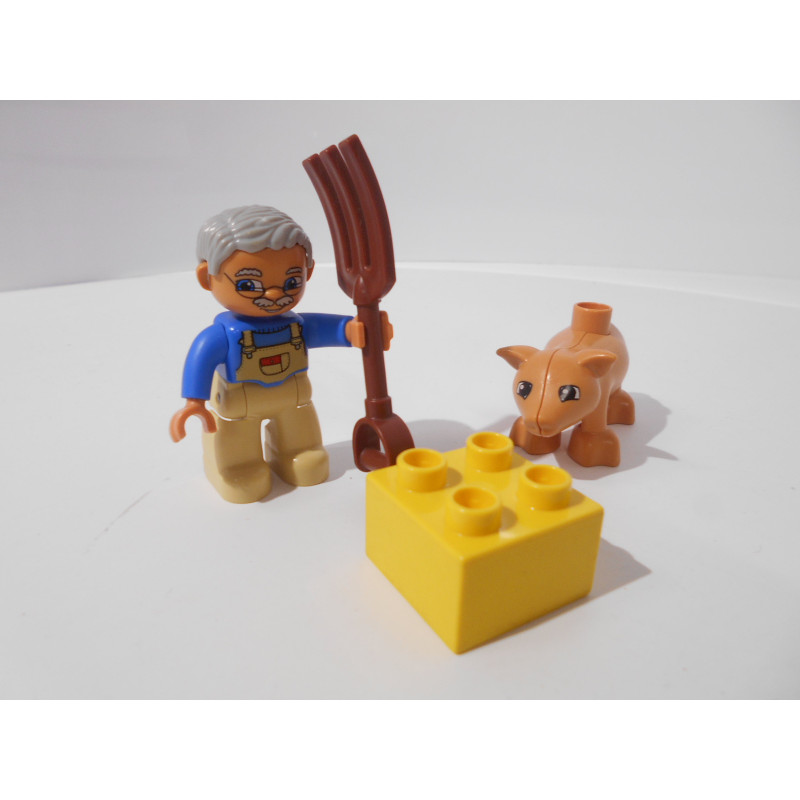 Lego Duplo - Le fermier et son cochon - Réf 5643