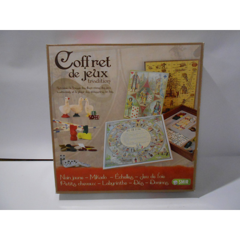 Coffret de jeux tradition -SMIR