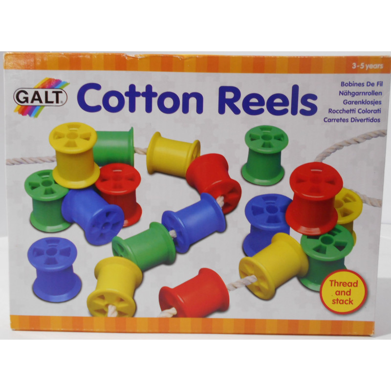 Cotton Reels - Galt - perles à enfiler