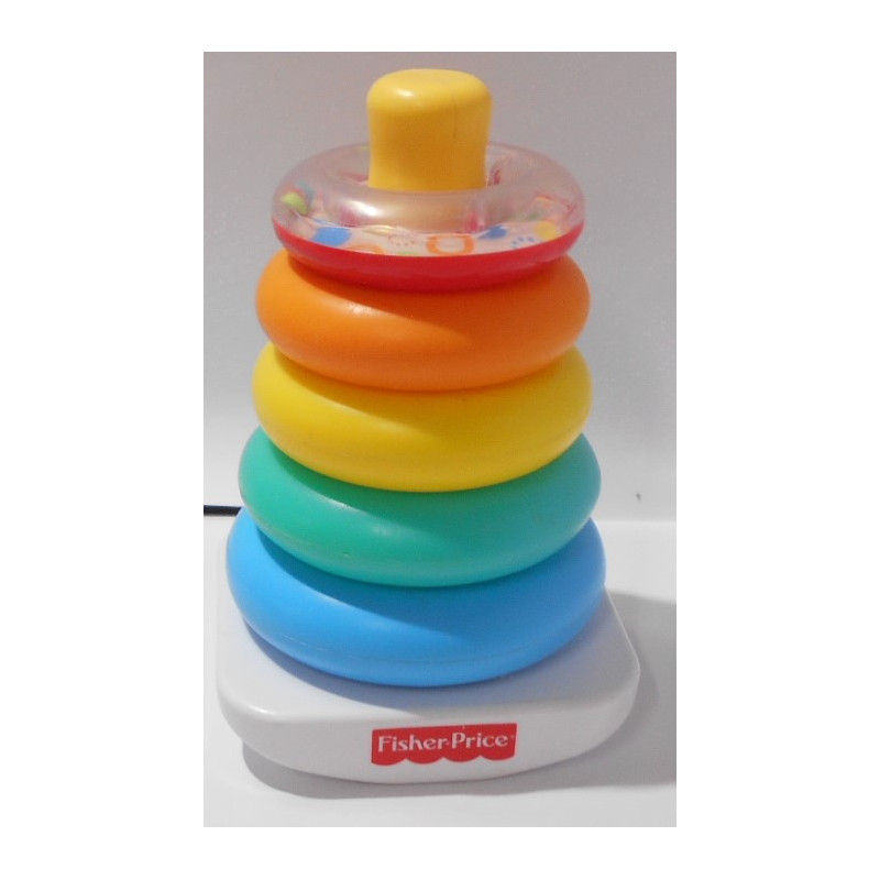 Jeu pyramide arc-en-ciel - Fisher Price