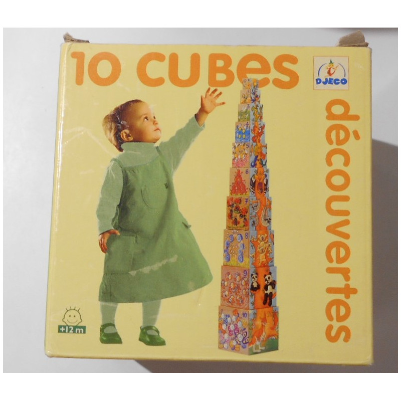 10 cubes découvertes - Djeco