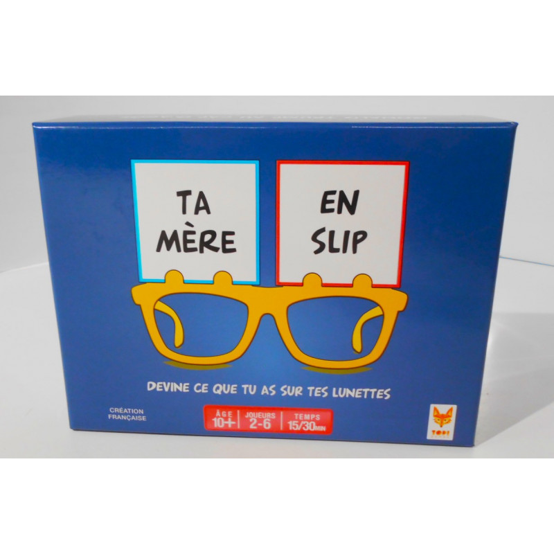 Jeu  de devinettes "Ta mère en slip"