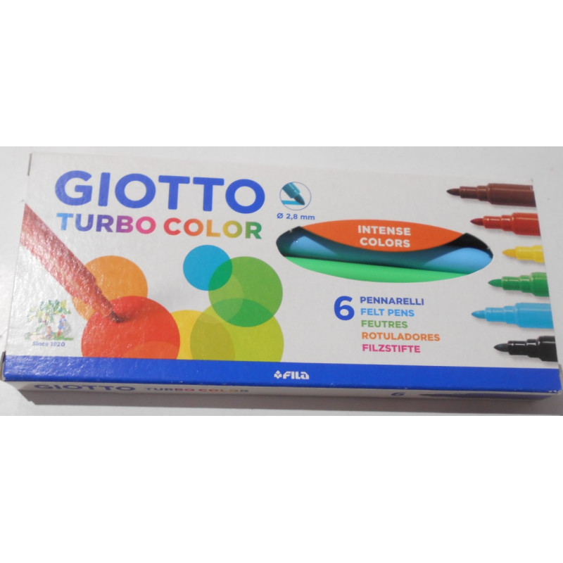 6 feutres-Giotto