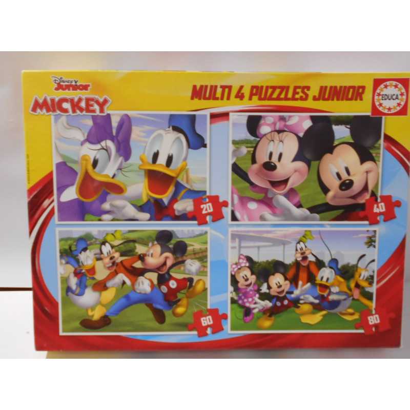 Multi 4 puzzles junior - Mickey