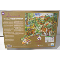 Puzzle observation dinosaures - Djeco