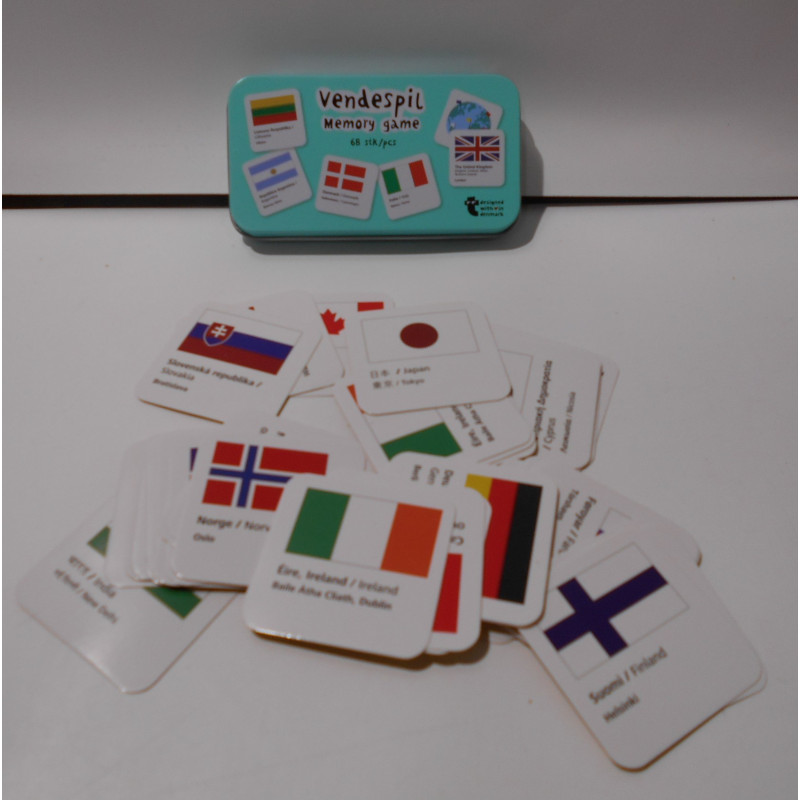 Memory game drapeau