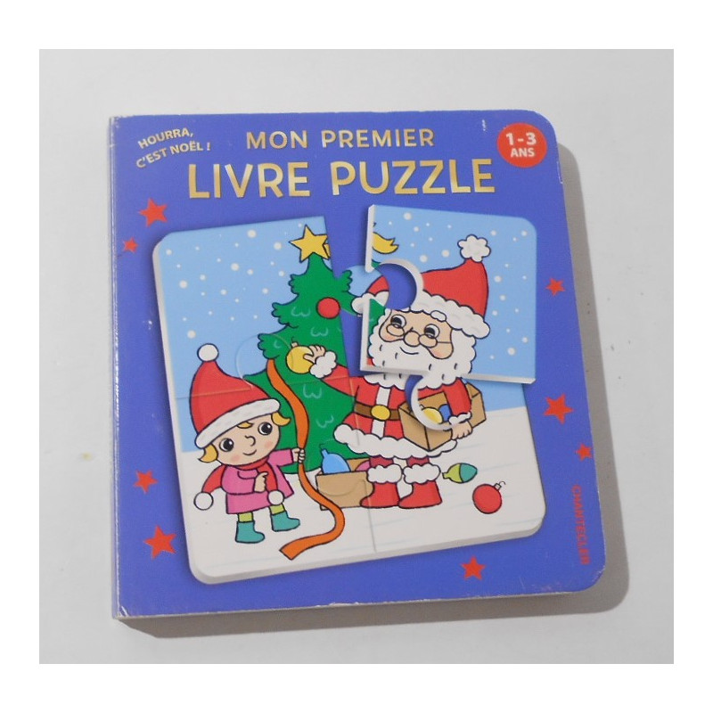 Livre Puzzle sur le thème de noël