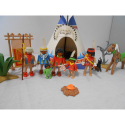 Tribu Indienne Vintage Playmobil