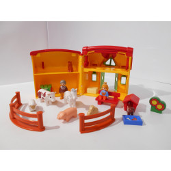 Playmobil 123 - Ferme transportable (Inspirée de la Réf. 6962)