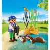 Enfant et Loutres Playmobil