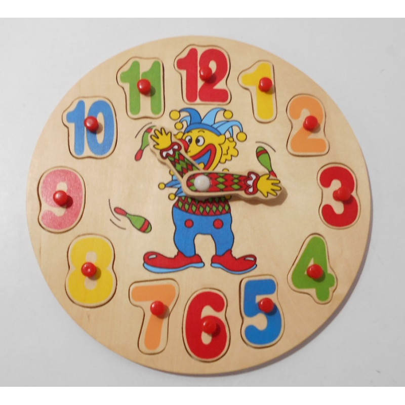 Horloge en bois