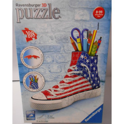 3D Puzzle chaussures USA-...