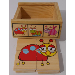 Mini puzzles en bois 1 er âge