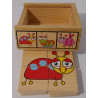 Mini puzzles en bois 1 er âge
