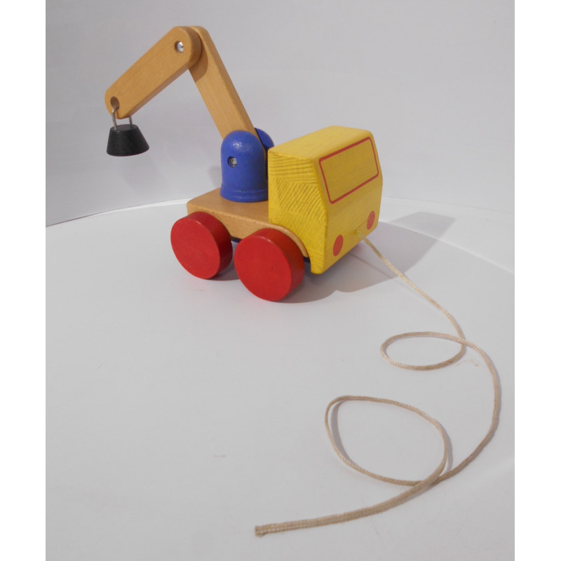 Grue en bois à tirer ( a completer)