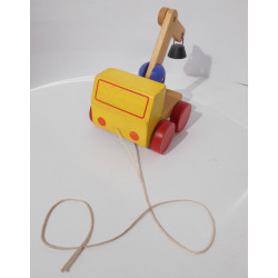 Grue en bois à tirer ( a completer)