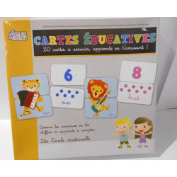 Cartes éducatives -2 jeux...