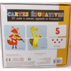 Cartes éducatives -2 jeux mômes