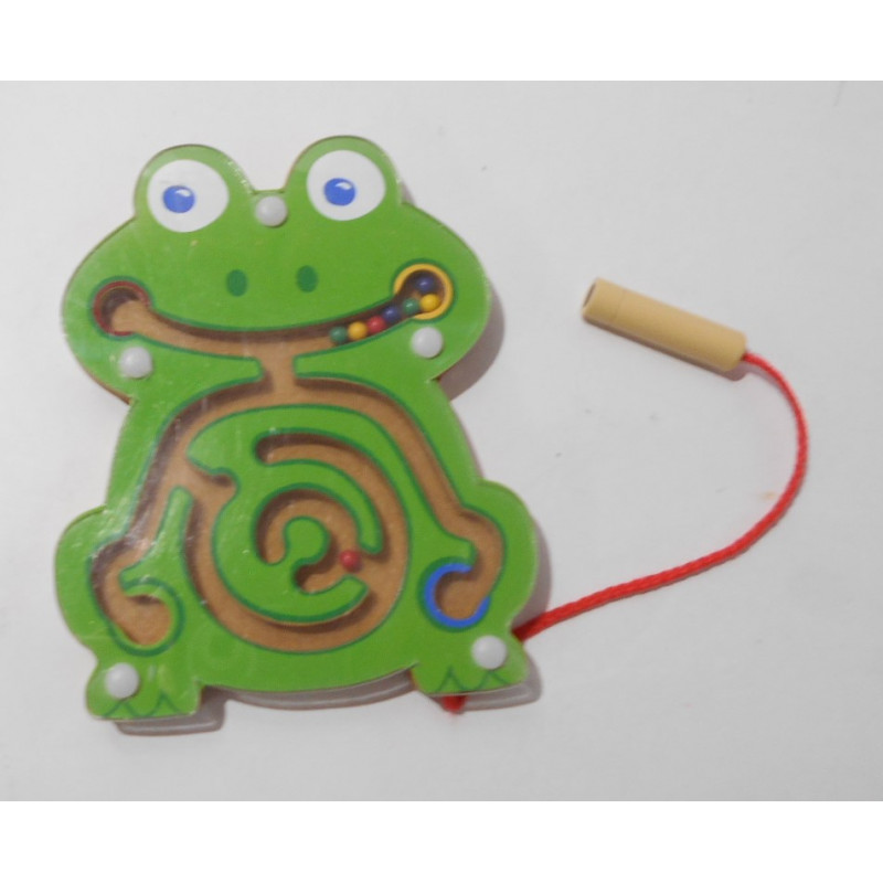 Labyrinthe Grenouille en bois