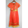 Robe sari orange