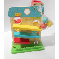 maison de boules en bois - Vilac