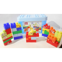 Abrick 50 briques animaux