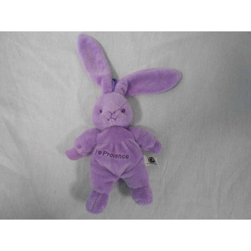 Peluche lapin love provence