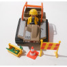 Figurine et Engin de chantier - Playmobil