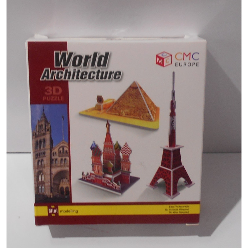 Puzzle 3D - World Architecture - Notre dame de Paris