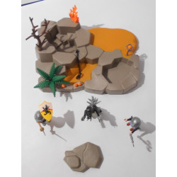 Chevaliers et dragon - Playmobil