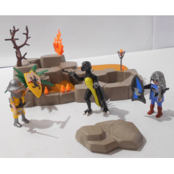 Chevaliers et dragon - Playmobil