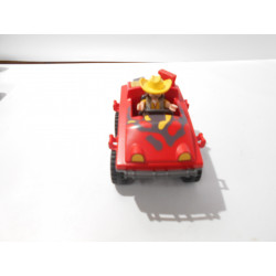 Playmobil - Voiture Aventure 4x4 rouge