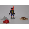 Lot plongeur et animaux marin -playmobil