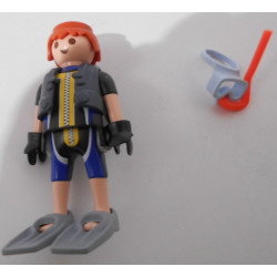 Lot plongeur et animaux marin -playmobil