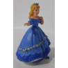 Figurine princesse robe bleue