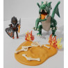 Playmobil N°6003 - Chevalier avec un Grand dragon