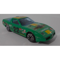 Voiture Chevrolet Corvette  verte - Burago