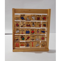 Tableau - Lettre de l'alphabet