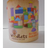 Blocs de construction en bois - 80 pièces