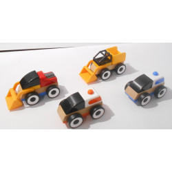 4 Voitures en bois - IKEA