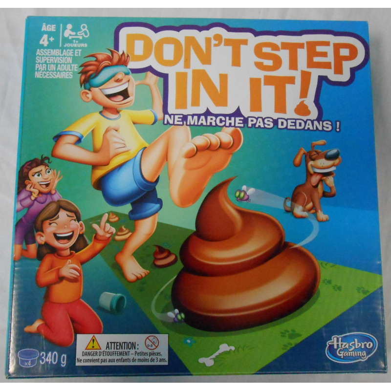 Ne marche pas dedans!